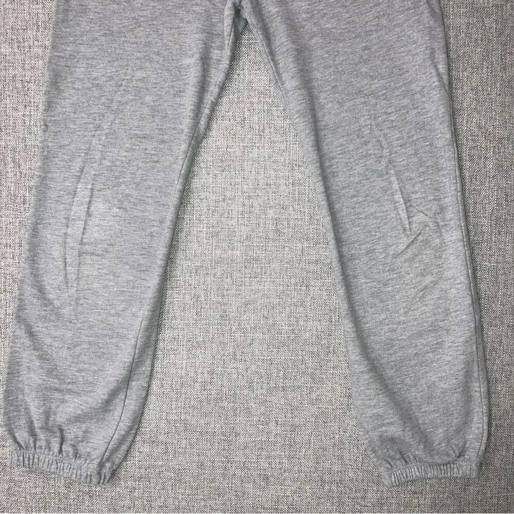 TBBC size 12 gray jogger sweatpants GUC for faded knees